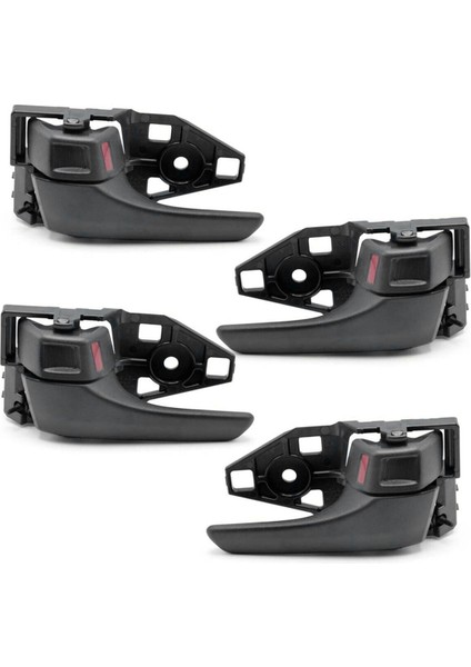 1 Toyota Hilux Tacoma Revo Sr5 Için Set Araba Iç Kapı Tutucu Siyah 2016-2020 69205-0K100-C1, 69206-0K090-C1 (Yurt Dışından)