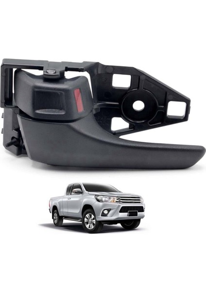 1 Toyota Hilux Tacoma Revo Sr5 Için Set Araba Iç Kapı Tutucu Siyah 2016-2020 69205-0K100-C1, 69206-0K090-C1 (Yurt Dışından) modelleri