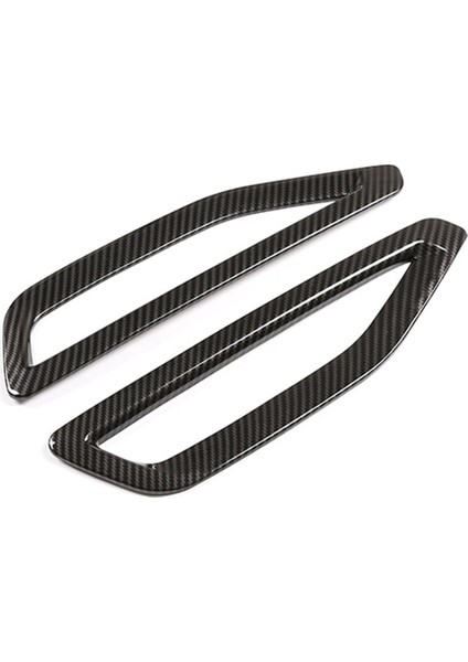 Bmw X5 G05 2019-2023 Için Araba Tarafı Havalandırma Akışı Çamurluk Çerçeve Kapağı Kaplama Aksesuarları - Karbon Fiber (Yurt Dışından)