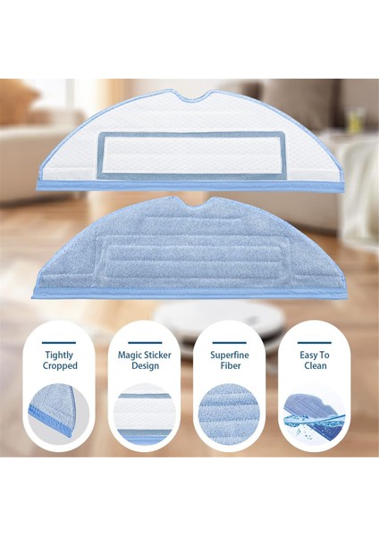 S7 / S7 Plus S7+ / S7 Maxv Ultra / S7 Maxv / T7S Için Robot Vakum Süpürge / T7S / T7S Plus Ana Yan Fırça Filtreleri Mops (Yurt Dışından) fırsatları