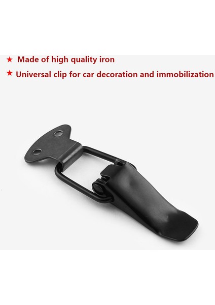 2pcs Evrensel Siyah Araba Tamponları Gövde Çamurluk Kapak Kapakları Serbestçe Bağlantı Elemanları Kiti Kaput Pimi Klip (Yurt Dışından) fırsatları