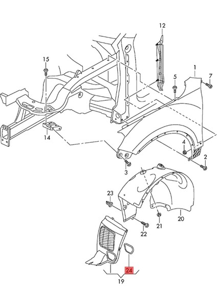 1paır Araş Çamurluk Liner Uzatma Kapak Kapağı 7P6805413 7P6805414 Vw Touareg Için 2011-2017 Bonnet Ön Sol Rright (Yurt Dışından)