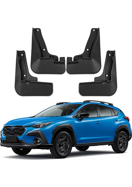 Subaru Crosstrek 2024 Çamurlu Çamurlar Çamur Fleps Splash Gardiyanlar Ön Arka Tekerlekler Çamurluk Araç Aksesuarları 4 Pcs (Yurt Dışından) indirimleri