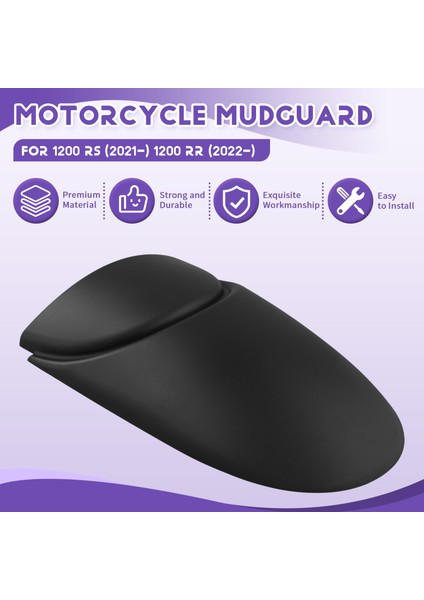 Motosiklet Ön Çamurluk Çamurluk Extender Splash Guard Uzantısı Speed ​​triple 1200 Rs (2021-) 1200 Rr (2022-) (Yurt Dışından) fırsatları
