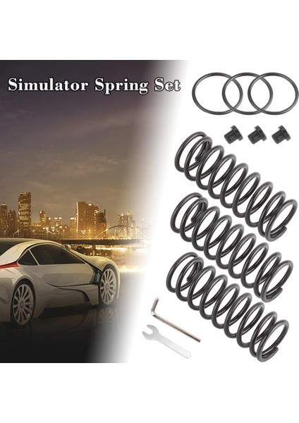 Dıy Tam Fren Gazı Debriyaj Pedalı Pedalı Yay Logitech G25 G27 G29 G920 G923 Yarış Tekerleği Güçlendirilmiş Yay (Yurt Dışından) modelleri