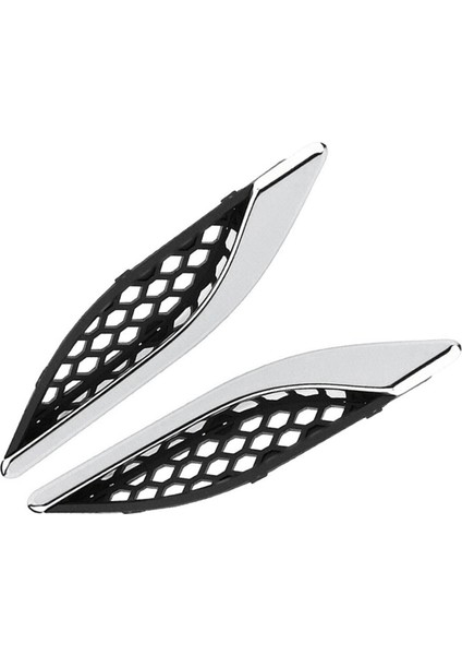 Sol Ön Egzoz Havaları Kanat Trim Kapağı 670029940 Maserati Ghibli 2014-2020 Araba Çamurluk Hava Outlet Chrome Strip (Yurt Dışından) fiyatları