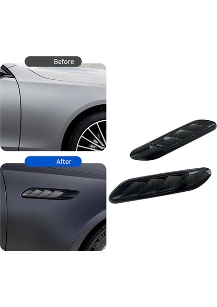 1paır Ön Çamurluk Hava Çıkışı Trim Mercedes-Benz C-Class W206 2022+ C200 C260 Amg C63 Yan Hava Havalandırma Alımı (Yurt Dışından) modelleri
