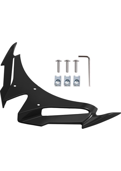 Motosiklet Ön Çamurluk Dekorasyon Burun Gagası Kawasaki NINJA500 Ninja 500 2024-2025 Tutulf Hava Deflektörü, B (Yurt Dışından) fiyatları