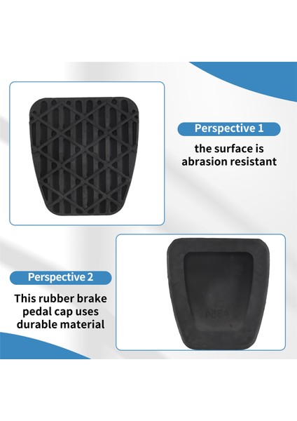 Mercedes Için 2pc Sprinter Vito Viano Fren Kek Pedalı Pedler Kauçuklar 2012910282 (Yurt Dışından) indirimleri