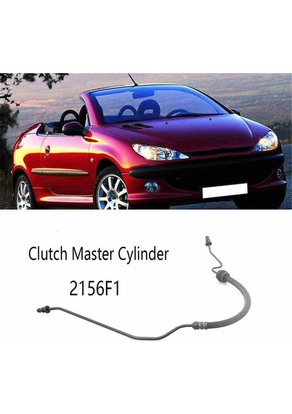 2pcs Debriyaj Ana Silindir Ön Debriyaj Köle Silindiri Peugeot Için Otomobil 206 207 307 308 408 Citroen C2 1.6 2156F1 (Yurt Dışından) modelleri