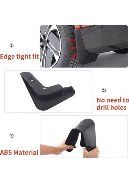 Yeni Yüksek Kalitacı Çıkış Splash Gerçekleşi Lastik Xpeng G6 2023 Için Yumuşak Kauçuk Çamurluk Cilt Döşemesi- Otomobil Parçaları (Yurt Dışından) fırsatları