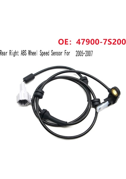 47900-7S200 Nissan Titan 2005-2007 Serisi Için Arka Sağ Abs Tekerlek Hız Sensörü (Yurt Dışından) indirimleri