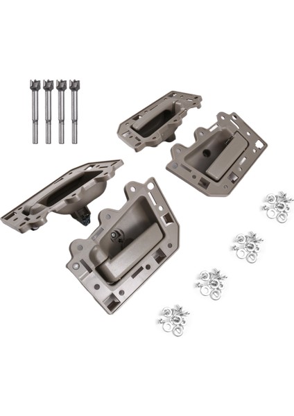 4pcs/set Iç Kapı Kolu Jeep Grand Cherokee Için Çekme 05-2011 Lhd 1JV471J3AA 1JV461J3AA 5HR411J3AK 5HR421J3AK Khakı (Yurt Dışından) modelleri