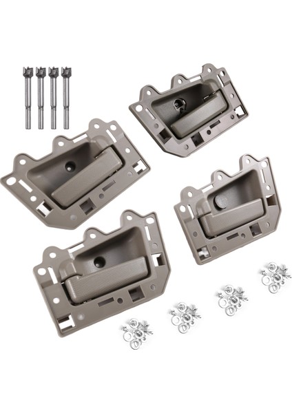 4pcs/set Iç Kapı Kolu Jeep Grand Cherokee Için Çekme 05-2011 Lhd 1JV471J3AA 1JV461J3AA 5HR411J3AK 5HR421J3AK Khakı (Yurt Dışından) indirimleri