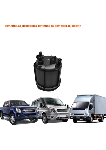 Yakıt Filtre Muhafaza Kapağı CC11-9176-BA 1781617 Ford Transit Mk7 Mk8 2.2 Yağ Filtresi 1764944 CC11-9176-BC CC11-9160-AA (Yurt Dışından) modelleri