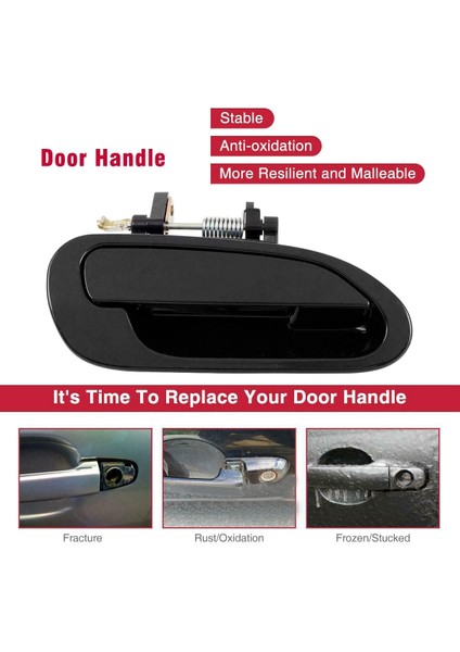 Honda Accord 98-02 Için Araba Arka Sağ Dış Kapı Kolu (Yurt Dışından) modelleri