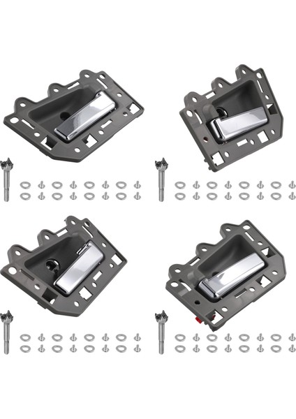 Jeep Grand Cherokee Için Araba Iç Kapı Kolu 2005-2011 Kapı Kolu Ön Arka Sol Sağ (Yurt Dışından) fiyatları
