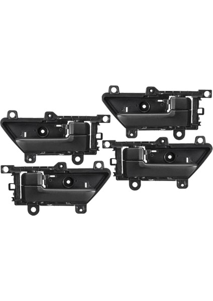 4x Araba Stili Iç Kapı Kolu Hyundai Veracruz IX55 2007-2012 82610-3J000 82620-3J00WS Için Sağ Taraf (Yurt Dışından)