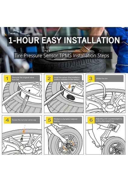 6F2Z-1A189A Tpms Ford Explorer Edge 2006-2010 Için Lastik Basınç Izleme Sistemi Sensörü (Yurt Dışından) indirimleri