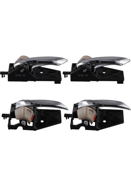 4pcs Için Suzuki Vitara Sx4 S-Cross Araba Iç Kapı Tutucu 83130-61M10 83110-61M10 Siyah ve Sarı (Yurt Dışından)