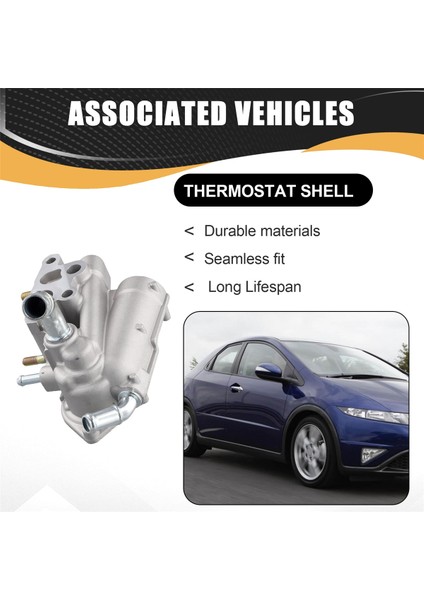 Araba Soğutucu Termostat Kılıf Konutu Honda Civic Için Uygun 1.8l 2006-2011 19320-RNA-A50 (Yurt Dışından) fırsatları