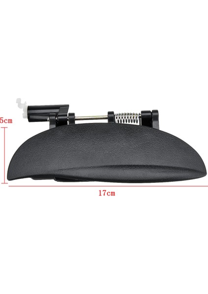 2pcs Araba Arka Sol ve Sağ Tarafı Hyundai Için Dış Kapı Kolu 1997 1998 1999 2000 2001 2002 8366002000 8265002000 (Yurt Dışından) modelleri