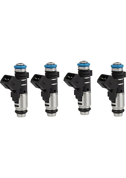 4pc Yeni Petrol Yakıt Enjektör Nozul 0280158057 Fiat Peugeot 206 Citroen C2 C3 Ortağı 1.1 IPM002 1984.C9 0280156324 (Yurt Dışından)