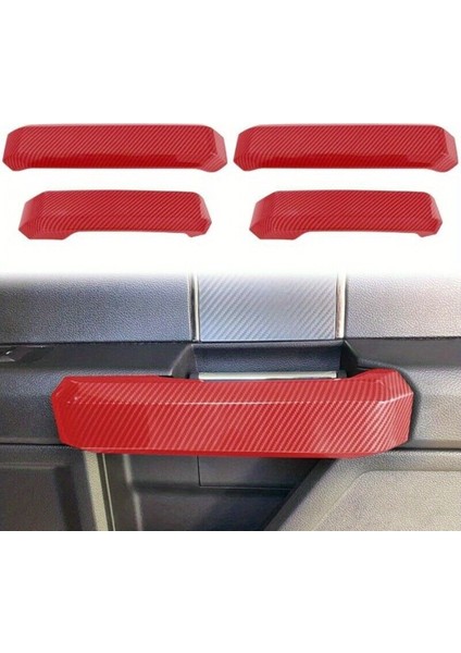 Araba Iç Kapı Tutma Kolu Kapı Kolu Kapak Ford F150 2015-2020 Araba Iç Aksesuarları Kırmızı (Yurt Dışından) fiyatları