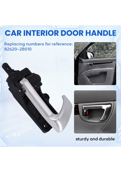 2007-2012 Hyundai Santa Fe Için Ön Veya Arka Sağ Yolcu Tarafı Iç Kapı Kolu 82620-2B010 (Yurt Dışından) indirimleri