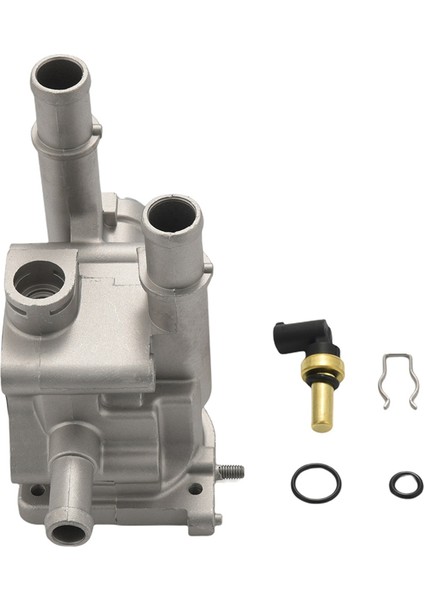 Chevrolet Chevy Cruze Aveo Orlando Için Sensörle Alüminyum Motor Termostat Muhafaza Kapağı 96984103 96817255 (Yurt Dışından)