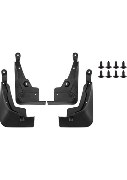Araba Çamur Kanatları Çamurluk Çamur Koruma Flep Splash Flaps Toyota Rav4 Için Aksesuarlar Rav4 2019-2024 2WD Pedallarla (Yurt Dışından)