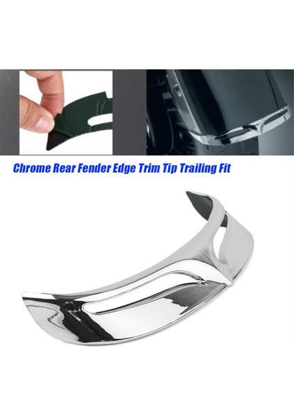 Harley Fat Boy Flstf Flstfb Için Krom Arka Çamurluk Uç Trim Kabuk 2010-2017 Arap Çamurluk Kenar Trim Kapağı (Yurt Dışından) fiyatları