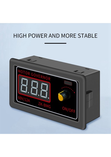 Pwm Dc Motor Hız Kontrol Cihazı Motor Fan Kontrol Cihazı 9-60V12A 500W (Yurt Dışından) indirimleri