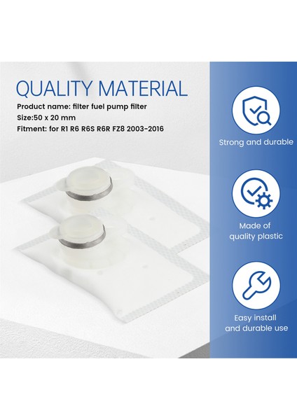 5pcs Motosiklet Yakıt Pompası Filtre Yakıt Filtresi Yamaha Için Uygun R1 R6 R6S R6R Fz8 2003-2016 (Yurt Dışından) indirimleri