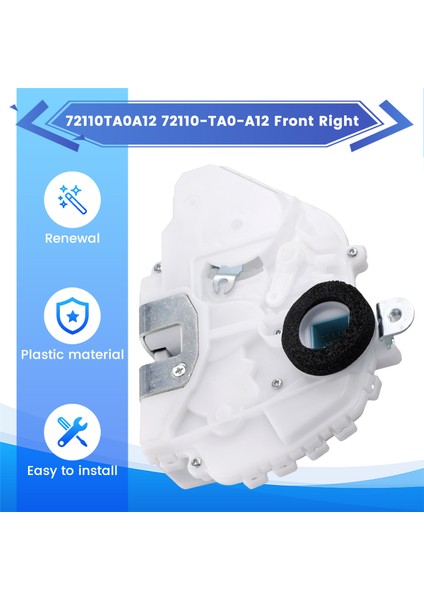 Honda Civic 2006-2011 Için Kapı Kilidi Mandal Aktüatörü Araba Merkezi Kontrol Kilidi 72110TA12 72110-TA0-A12 Ön Sağ (Yurt Dışından) indirimleri