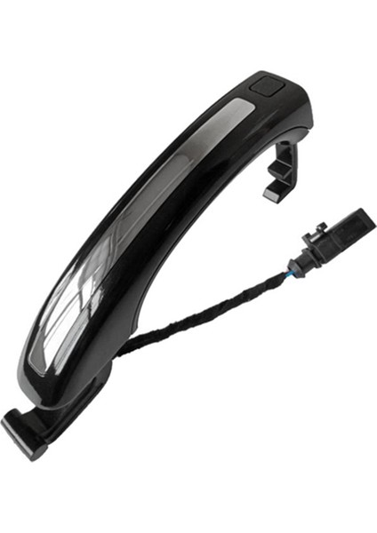 2pcs Araba Siyah+Chroem Akıllı Dış Kapı Kolu W/audi Q7 Için Anahtar Düğmesi 2007-2015 4L0837205A 4L0837207A 4l0 837 205B (Yurt Dışından) fırsatları