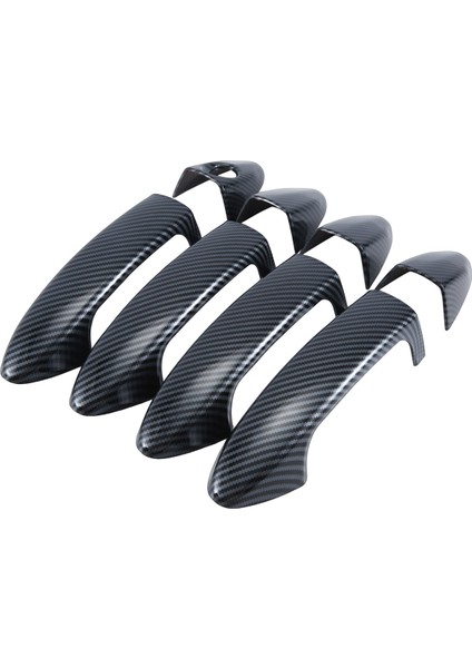 Ford Fiesta 2009 2012 2012 2012 Aksesuarları, Karbon Fiber Için Araba Dış Kapı Kolu Kapak Çıkartması (Yurt Dışından) fiyatları