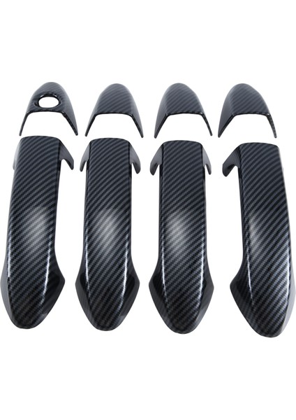 Ford Fiesta 2009 2012 2012 2012 Aksesuarları, Karbon Fiber Için Araba Dış Kapı Kolu Kapak Çıkartması (Yurt Dışından) modelleri