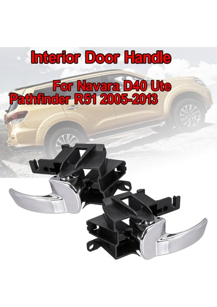 Araba Kapı Tutucu Iç Nissan Navara D40 Ute/pathfinder R51 2005-2013 80671-4X02B 80670-4X02B (Yurt Dışından) modelleri