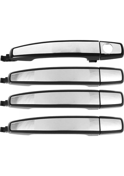 Chrome Dış Kapı Kolu Çekme Seti 25936893 25936865 Buick Regal Encore Cadillac Srx Chevrolet Camaro Malibu Sonic (Yurt Dışından)