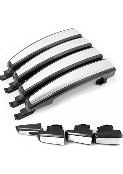 Chrome Dış Kapı Kolu Çekme Seti 25936893 25936865 Buick Regal Encore Cadillac Srx Chevrolet Camaro Malibu Sonic (Yurt Dışından) modelleri