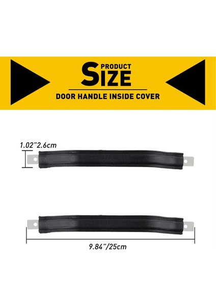 2pcs Araba Iç Kapı Kolu Jeep Cj5 Cj7 Cj8 Wrangler Yj 1987-1995 55009801K (Yurt Dışından) fiyatları