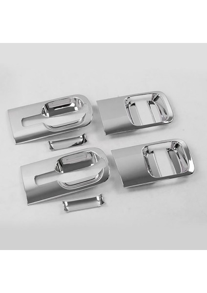6pcs/set Araba Abs Krom Kapı Kolu Kaseler Hyundai Grand Starex H1 I800 2018-2020 Araba Aksesuarları (Yurt Dışından) fırsatları