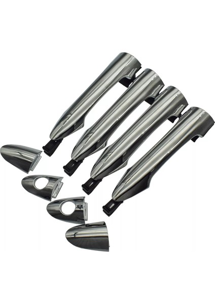 4pcs Ön Arka Dış Sol ve Sağ Krom Kapı Kolu Kia Picanto 2011-16 836511Y000 836611Y000 (Yurt Dışından) indirimleri