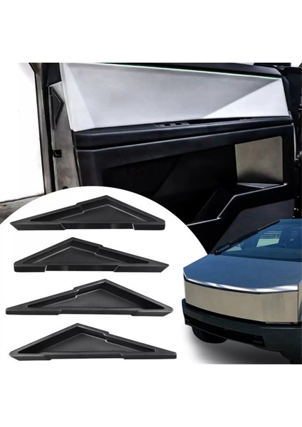 Tesla Cybertruck Kapı Kolu Için 4pcs Parmak Izi Önleyici Kapı Kapanıyor (Yurt Dışından) indirimleri