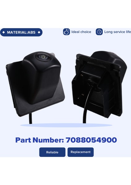 Araba Yedekleme Arka Görünüm Kamerası 360 Panoramik Kamera 7088054900 Geely Binrui Için Geri Görünüm Ters Park Yardım Kamerası (Yurt Dışından) indirimleri