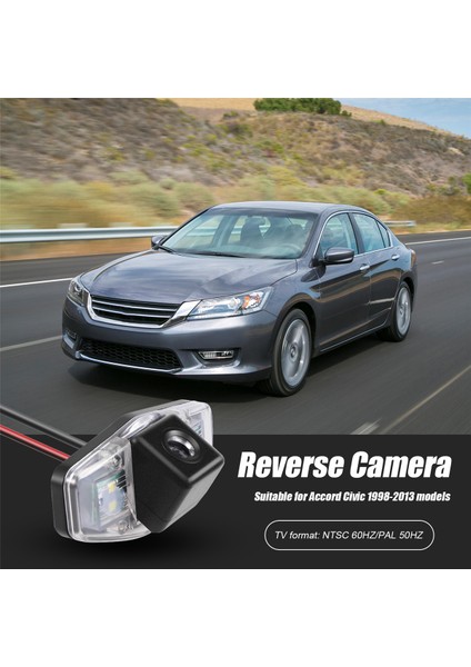 Otomatik Araba Arka Görünüm Yedek Kamera Honda Accord Için Ters Park Kamerası Civic Ek Fd Pilot Caz Acura Tsx 1998-2013 (Yurt Dışından) fırsatları