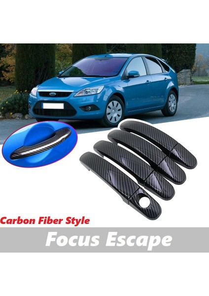 8 Adet Araba Abs Karbon Fiber 4 Kapı Kolu Ford Focus Kaçış Kuga Ranger 2013 2014 2015 2016 2017 2018 (Yurt Dışından) fiyatları