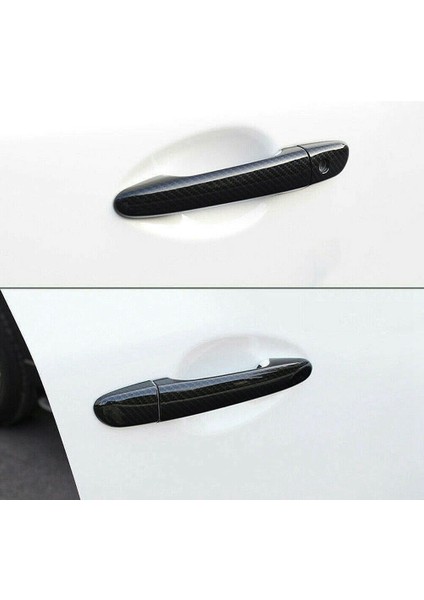 8 Adet Araba Abs Karbon Fiber 4 Kapı Kolu Ford Focus Kaçış Kuga Ranger 2013 2014 2015 2016 2017 2018 (Yurt Dışından) modelleri