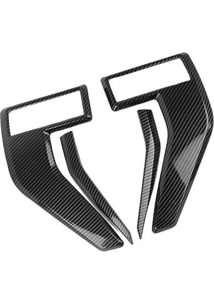 Araba Tarafı Çamurluk Kapağı Trimler Ford F150 F-150 2021 2022 2023 Karbon Için Dekoratif Çıkartmalar (Yurt Dışından)